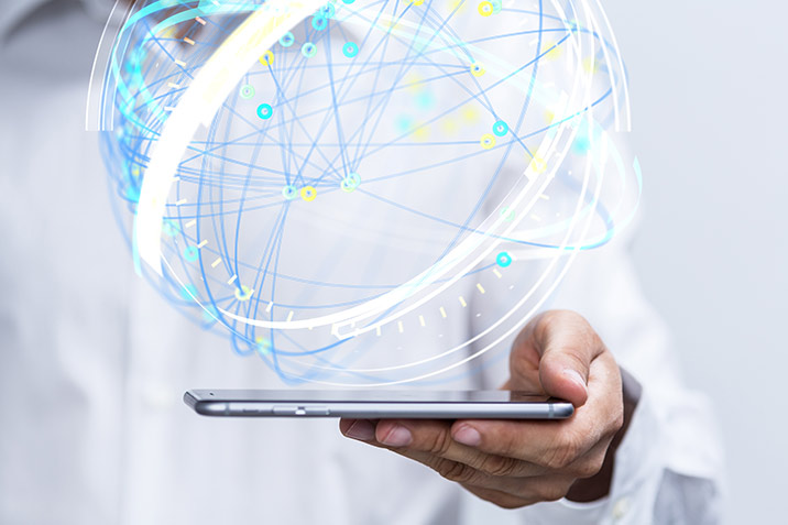 Symbolbild: Konzept zur automatisierten Verwaltung von Rechnungen und Belegen. 